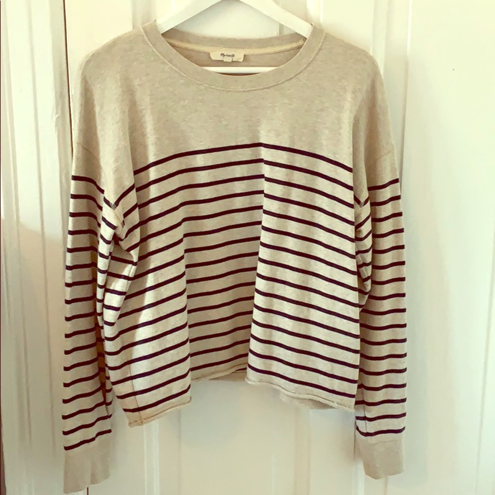 Madewell Stripped Long Sleeve